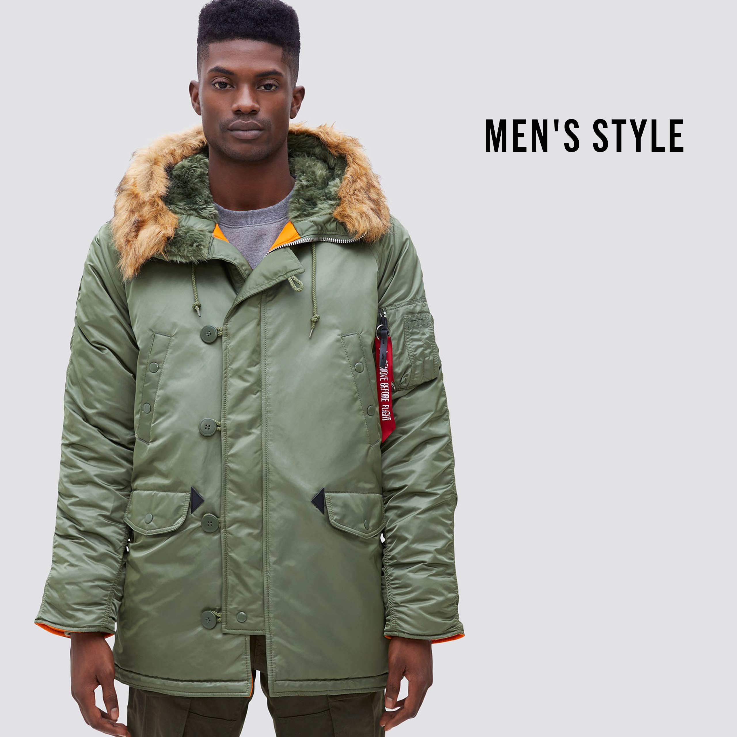 Alpha Industries Mens Slim Fit N 3b Parka | Desertcart INDIA